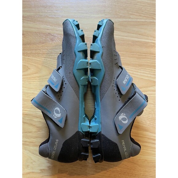 PEARL IZUMI WOMENS CLIPLESS US 9.5 MOUNTAIN W X-ALP DIVIDE BLACK SMOKED PEARL - Picture 6 of 12